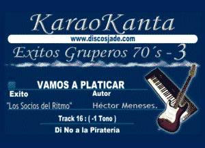 Ka 711079171111

WWW diSCDS'I 9. COM

IE urns g'mmpcms 70 s -

mire v??.pu?
WM 08 A PLATICAR 'tz'
Elmo Amer I Z
, .
LDSSOCiosdei'Ritmo He'ctor Meneses. f '

Tndl15z1 .1 Tone b
Di 9 a la Piranha