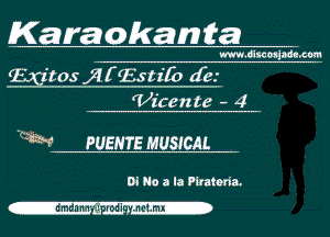 Karamkam MI

wwducqrdcxom

glycaAf'Estilb diu-

(Vicente v 4

WW 905m MUSICAL

DI No a la Fhatodn.

-6mdansr a 4M! .nemx-