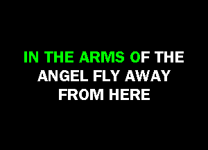 IN THE ARMS OF THE

ANGEL FLY AWAY
FROM HERE
