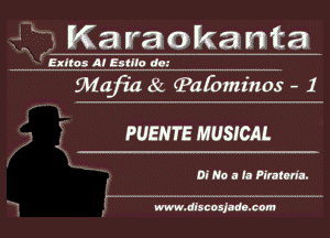 3'), Karaokanta

faunas N rasmo cm

Manzz 85 CPaEmzinos - 1

PUERTE MUSICAL

D! o a II Pfahn'l.

mdsconjldaaom