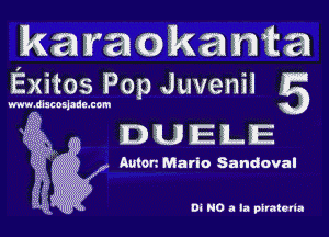 kawaoukanta
Eiiigifop Juveai! 5

DUELE

huton Mario Sandoval

OI N0 3 l3 phalwia