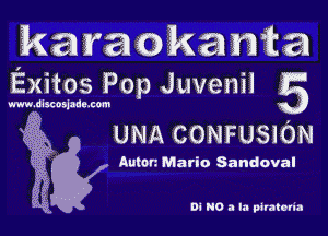 (kamokamm
EEEEEEW Juvenil 5

UNA CONFUSION

Anton Mario Sandoval

OI NO I la paratoria