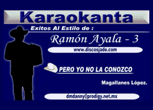 lear 36'? 'tI

- . IExnas A! Estlto do.

. Ramonjiiyalh- - 3

I Q PERO YO 80 LA CONOZCO

8393mm Lo'vpn.

-dmdann .3 Wm mum!-