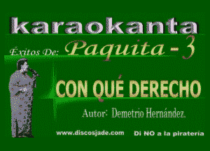 karaokanta

11mm 4).... (11a quvzta - 5
g

CON QUE DERECHO

Mm-r IJs-mmrln Hvrmndm

www.dlsccuade.com 01 N0 5 In piraterm