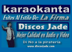 karaokawka
Him AlEctilo 0w id? fmmm

3'2

13 wacos Jade
233 Hem (dlilfddm M70 3, Wm

DI No a la piraferia
www.diuoxiodcxom