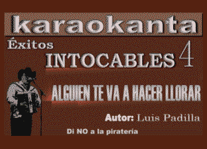 gmmokmm
Exitos

INTOCABLES

2326s mammmm um

MOB Luis- Pnrhlln
Di 0 a ll plmtunn