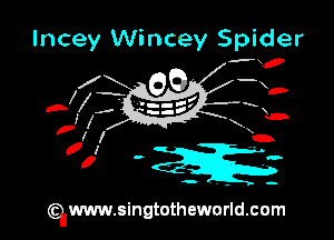 Incey Wincey Spider

y

wawsingtotheworldcum