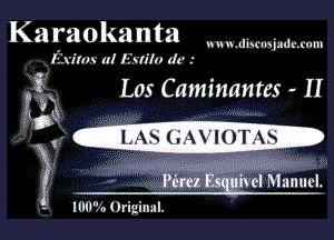 Karaokanta

E'ximy Id Evil d0 .'

f L05 Caminantes - II

mu x .disctmjnd e.tom