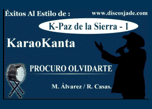 Exitos Al Estilo dc WW -dims.inde-mm

dK-Pal (Hybmmo ID

KaraoKanta

.192 PROCURO OLVIDARTE

93' M. Klwrn I R. Casas.

3 3,5,
( EV