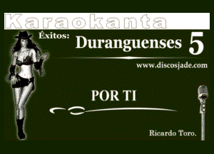 Exitos

11 Duranguenses 5

wk w. discusjadc. com

ff (CM 90R T! E

Ricardo Tom. LE