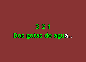 321

Dos gotas de agua..