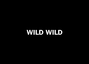 WILD WILD