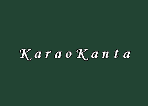 KaraoKanta