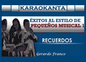 Exrros AL ESTILO DE
PBQUEFIOS MUSICEL