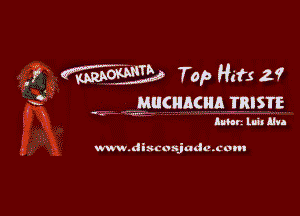 )7 W Top Hits .27
c MucuAcua rmsre

lmr. luis Mn

www.dixco sjadcxonu