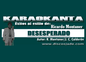 CKEAUBEACIDDK mmm

V

Exllos al csmo aez .
Rxcardo Montana

Acton R. IHontunerfJ. (. (alden'm

WWW (1lic n .i. i(hi.fn rn