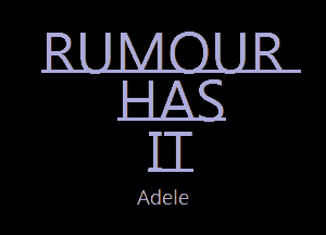 Adele