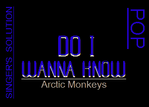 Ill

LUANNA HNUUJ

SINGER'S SOLUTION

Arctic Monkeys

.U

0
.U