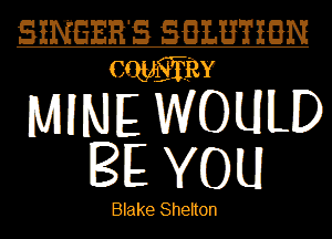 Blake Shelton