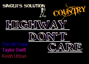 099W?
MGHWAY
. mm?
?EEE? CARE

Keith Urban