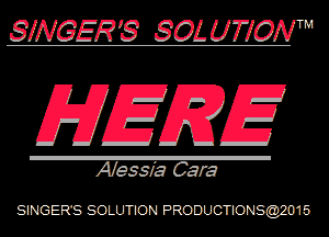 Aiessia Cara

SINGERS SOLUTION PRODUCTIONSQZO15