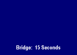 Bridget 15 Seconds