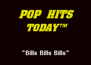 mp 15171775
WEEA 27

Bills Bills Bills