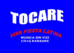 F mEE

MUSICA SIN V02
CD-PG KARAOKE