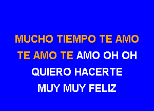 RECUERDA QUE HACE
MUCHO TIEMPO TE AMO
TE AMO TE AMO 0H OH

NO LLORES POR EL