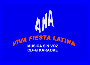 MA

MUSICA SIN V02
CD4-G KARAOKE