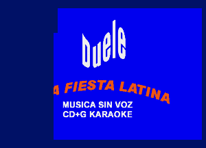 uBIB

MUSICA SIN V02
CD4-G KARAOKE