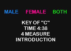 BOTH
KEYOFC

WME438
4MEASURE
INTRODUCHON