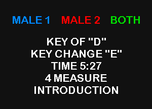 BOTH

KEYOFD
KEYCHANGEE'

WMESQ?
4MEASURE
INTRODUCHON