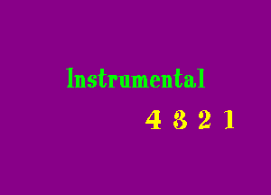 Instrumental

4821