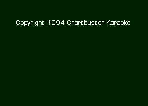 Copyright 199-4 Chambusner Karaoke