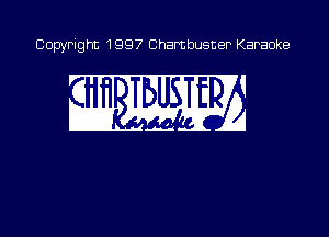 Copyright 1997 Chambusner Karaoke

21.1mm