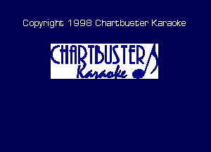 Copyright 1998 Chambusner Karaoke

SE mm