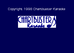 Copyright 1998 Chambusner Karaoke

an mm