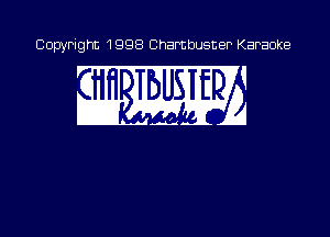 Copyright 1998 Chambusner Karaoke

i. 3M