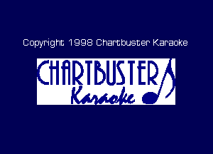 Copyright 1998 Charm ter Karaoke

' WA