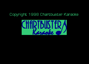 Copyright 1998 Chambusner Karaoke