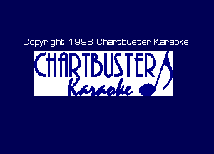 Co Pi 1998 Cha buster Karaoke
, . . I .
51 I I