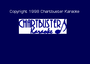 Copyright 1998 Chambusner Karaoke

21.11 mm