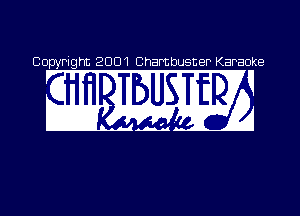 0 PI 2001 Cha buster Karaoke
1 I