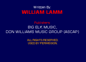 W ritcen By

BIG ELK MUSIC.

DUN WILLIAMS MUS...

IronOcr License Exception.  To deploy IronOcr please apply a commercial license key or free 30 day deployment trial key at  http://ironsoftware.com/csharp/ocr/licensing/.  Keys may be applied by setting IronOcr.License.LicenseKey at any point in your application before IronOCR is used.