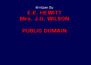 Written Byi