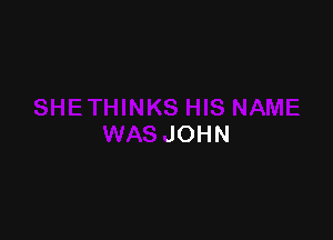 JOHN