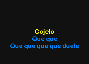 Cojelo