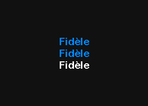 Fidfale