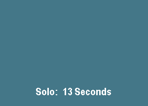 SOIOZ 13 Seconds